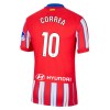 Camisola Atlético Madrid Correa 10 Homen Equipamento 1ª 24/25